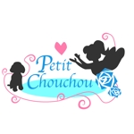りも (Remode_L)さんのペットトリミングサロン「petit chouchou」のロゴ作成依頼への提案