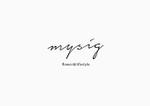 沢井良 (sawai0417)さんのフラワー＆ライフスタイルを提案する「mysig」のロゴへの提案