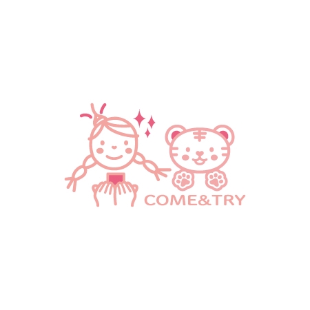 sakuramaji (sakuramaji)さんの新規体験型コスメ（ビューティー）SHOP「COME＆TRY」のロゴを募集しております。への提案