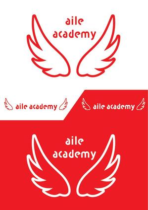 Northern Raven (mameg)さんの日本語学校エールアカデミー（aile academy)のロゴへの提案