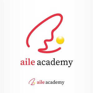 IROHA-designさんの日本語学校エールアカデミー（aile academy)のロゴへの提案
