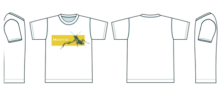 chibou (chibou07)さんの【Tシャツのプリントデザイン】虫好きさん用アパレルブランドのTシャツプリントデザイン案複数募集への提案