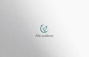 KOHana_DESIGN (diesel27)さんの日本語学校エールアカデミー（aile academy)のロゴへの提案