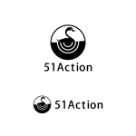 oo_design (oo_design)さんの社名ロゴ「51Action」の行動指針を示すイラストロゴへの提案