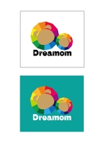 目黒 (ryoko_tsutsumi)さんの子ども向けセラピーサロン「ドリーマム」のロゴ作成への提案