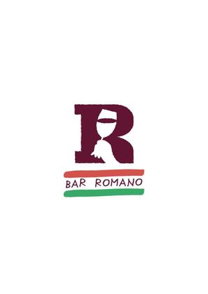 deCroy (chinstrapen)さんの麻布十番のイタリアンバル「BAR ROMANO」のロゴ＆マークへの提案