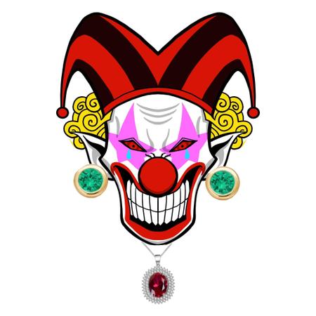 oni_create (oni_create)さんの■世界中の富裕層に刺さるラグジュアリーな宝石をまとった怒りピエロのGifアニメ4点を大募集！への提案