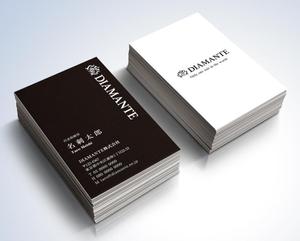 kame (kamekamesan)さんのオーダースーツ会社「diamante」の名刺デザインへの提案