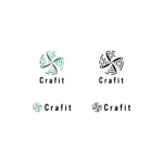 BUTTER GRAPHICS (tsukasa110)さんの会社名「株式会社Crafit」のロゴへの提案