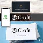 レテン・クリエイティブ (tattsu0812)さんの会社名「株式会社Crafit」のロゴへの提案
