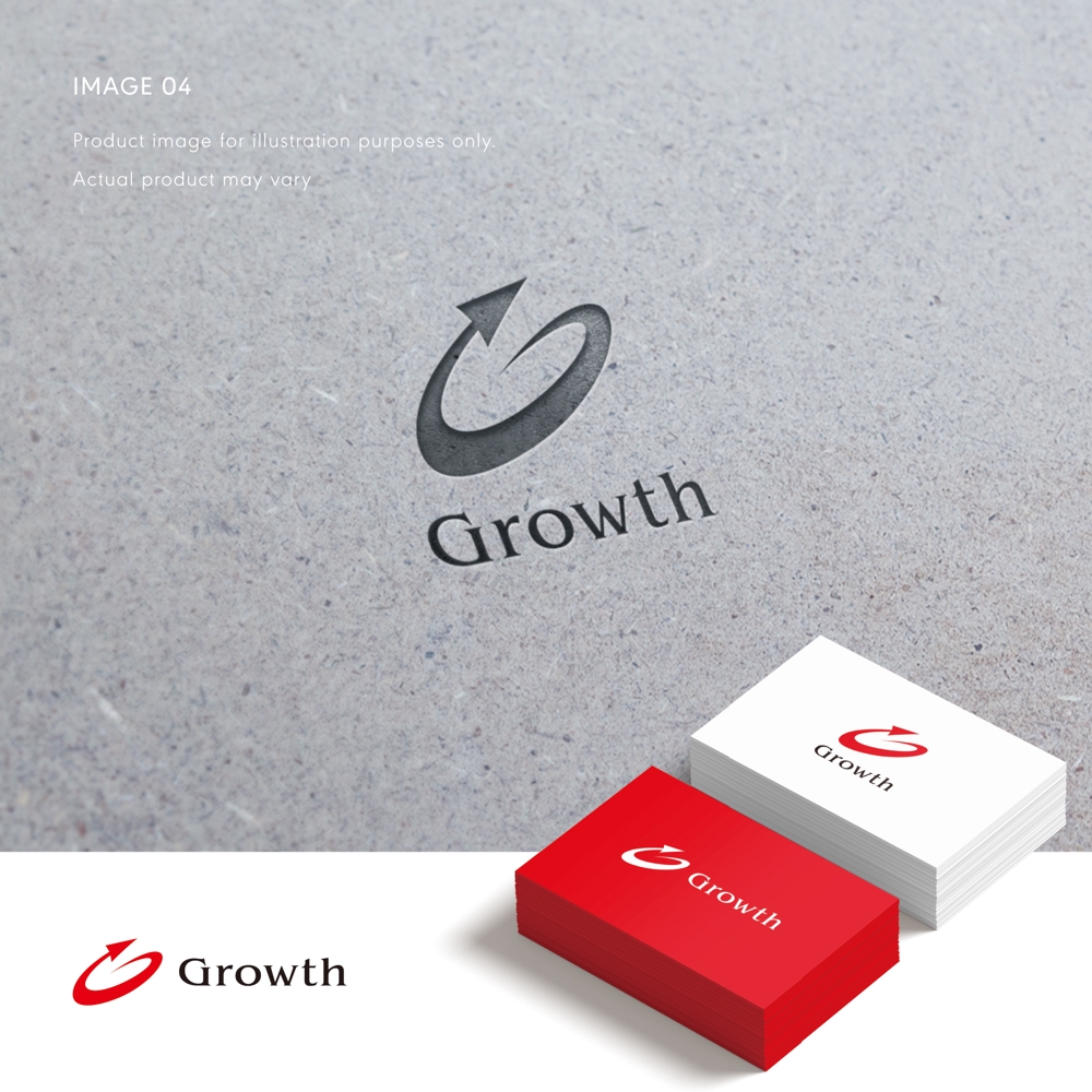 プロテインメーカー｢Growth｣のロゴ制作。
