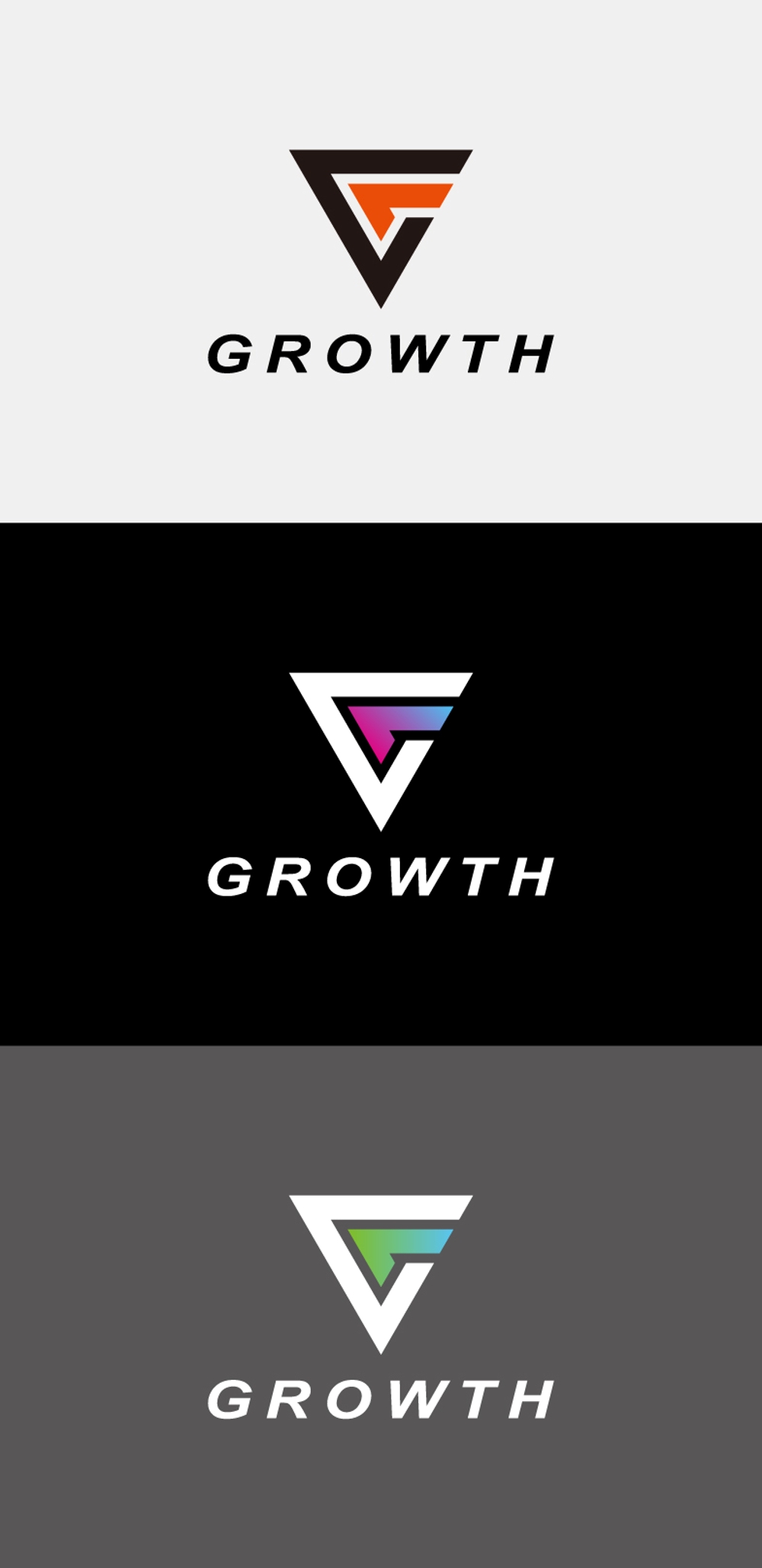 プロテインメーカー｢Growth｣のロゴ制作。