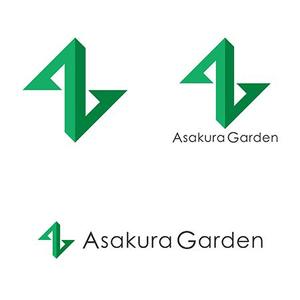 designoffice103plusさんのガーデンエクステリア専門店「Asakura Garden」のロゴへの提案