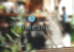 nnilca ()さんの写真館が展開するレンタル振袖専門「CHOUCHOU by NOAH」のロゴへの提案