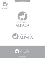queuecat (queuecat)さんの社会保険労務士事務所「OFFICE ALPACA」のロゴへの提案