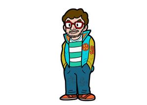 小田　一郎 (ichannel16)さんのファッション・恋愛系WEBメディア(男性向け)のユーザー像のイラストへの提案