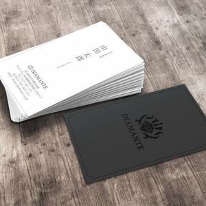 FOURTH GRAPHICS (kh14)さんのオーダースーツ会社「diamante」の名刺デザインへの提案
