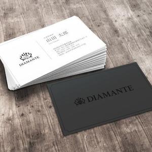 FOURTH GRAPHICS (kh14)さんのオーダースーツ会社「diamante」の名刺デザインへの提案