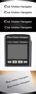 ST-Design (ST-Design)さんのゴルフ練習器具「Club Motion Navigator（クラブモーションナビゲーター）」のロゴへの提案