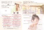 らび亭 ～ Rabbit Tail ～ (rabitei_2013)さんの皮膚科・美容皮膚科クリニックのパンフレットへの提案