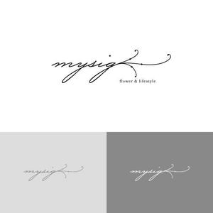 Planta2 design (Planta2)さんのフラワー＆ライフスタイルを提案する「mysig」のロゴへの提案