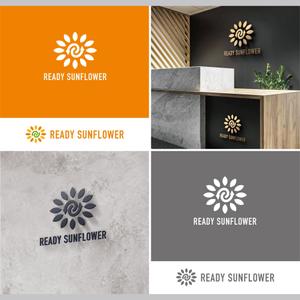 SSH Design (s-s-h)さんの廃棄物業の当社における新設チーム「READY SUNFLOWER」のロゴ募集への提案