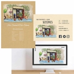 KaoriA Design (lilythelily)さんの美容室のウェブサイトのメインビジュアルに使用する水彩画への提案