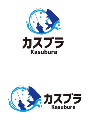 田中　威 (dd51)さんの釣りYouTubeチャンネル「カスブラ/Kasubura 」のロゴへの提案