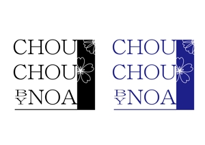 artisan1958 (artisan1958)さんの写真館が展開するレンタル振袖専門「CHOUCHOU by NOAH」のロゴへの提案