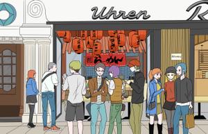 オオタ (kwatanabeap)さんの当ラーメン屋の雰囲気のイラストへの提案