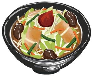 nemo design (ayear)さんのラーメン大志軒の野菜味噌麺のイラスト作成への提案