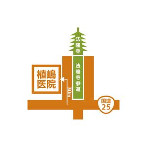 power_dive (power_dive)さんの植嶋医院ラフマップへの提案