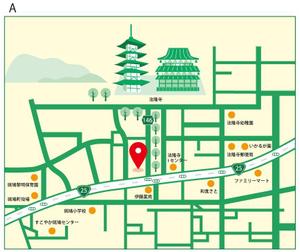 村上 (necco0702)さんの植嶋医院ラフマップへの提案