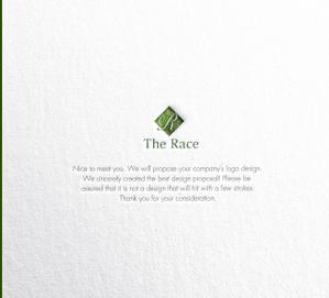 RYUNOHIGE (yamamoto19761029)さんのTHE RACEのロゴ案募集への提案