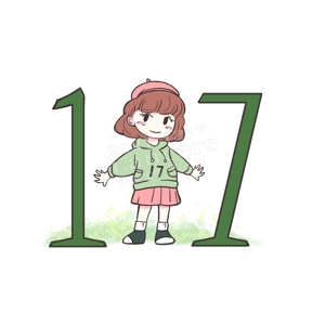 悠希 (yuruta1224)さんの数字の「１７」に特化したデザイン募集！！への提案