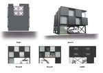 i-rendering (yaskaz)さんのコンテナを使ったビルへの提案