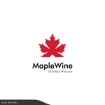 ねこすまっしゅ (nekosmash)さんの「Maple Wine  by Milan Wineries」のロゴ作成への提案