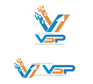 Kang Won-jun (laphrodite1223)さんの高速通信機器用材料(両面平滑電解銅箔「VSP」)のロゴへの提案