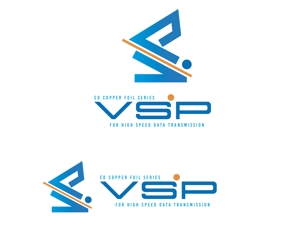 Kang Won-jun (laphrodite1223)さんの高速通信機器用材料(両面平滑電解銅箔「VSP」)のロゴへの提案