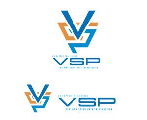 Kang Won-jun (laphrodite1223)さんの高速通信機器用材料(両面平滑電解銅箔「VSP」)のロゴへの提案