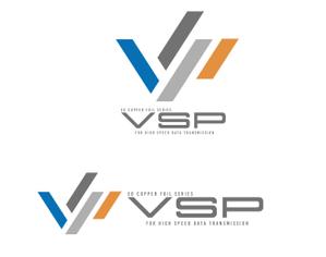 Kang Won-jun (laphrodite1223)さんの高速通信機器用材料(両面平滑電解銅箔「VSP」)のロゴへの提案