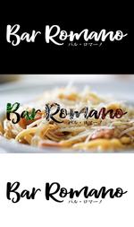 Ninosk-Design (challfek)さんの麻布十番のイタリアンバル「BAR ROMANO」のロゴ＆マークへの提案