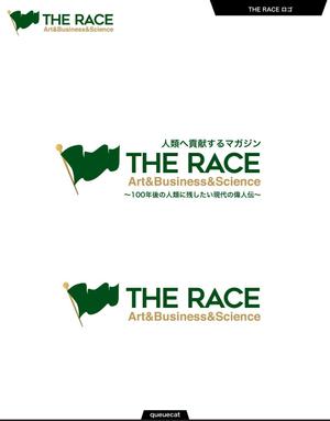 queuecat (queuecat)さんのTHE RACEのロゴ案募集への提案