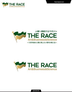 queuecat (queuecat)さんのTHE RACEのロゴ案募集への提案