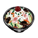 nakagami (nakagami3)さんのラーメン大志軒の野菜味噌麺のイラスト作成への提案