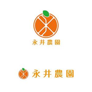 designoffice103plusさんのみかん(柑橘)農家「永井農園」のロゴへの提案
