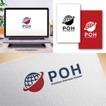 Hi-Design (hirokips)さんの日本で働きたい外国籍の皆さまへ就業サポートを提供する会社「株式会社POH」のロゴ制作への提案
