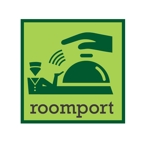 arc design (kanmai)さんのホテル客室内タブレットアプリ「roomport」のロゴへの提案