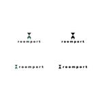 BUTTER GRAPHICS (tsukasa110)さんのホテル客室内タブレットアプリ「roomport」のロゴへの提案