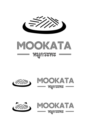 k_design (kamiya_f)さんの飲食店「タイ焼肉　ムーガタ」のロゴへの提案